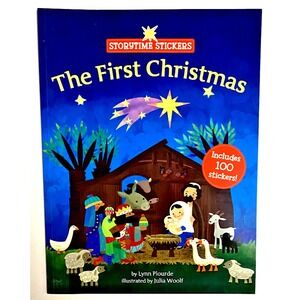 Storytime Stickers 2011 THE FIRST‎ CHRISTMAS Sticker Book Includes 100 Stickers!